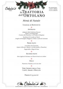 pranzo di natale vinci toscana